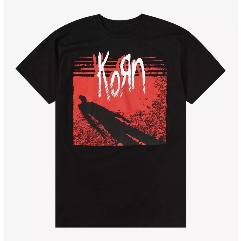 Korn Shadow Man T-Shirt, Retro 90's Graphics Unisex Tee